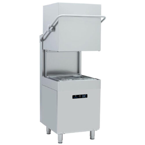 Öztiryakiler Giyotin Tip Bulaşık Yıkama Mak. Touch Panel, Yarım Kazan